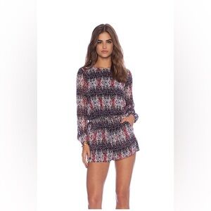 Lucca Coutoure romper with floral patterns